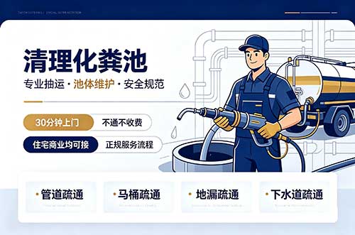 鹿泉清理化粪池